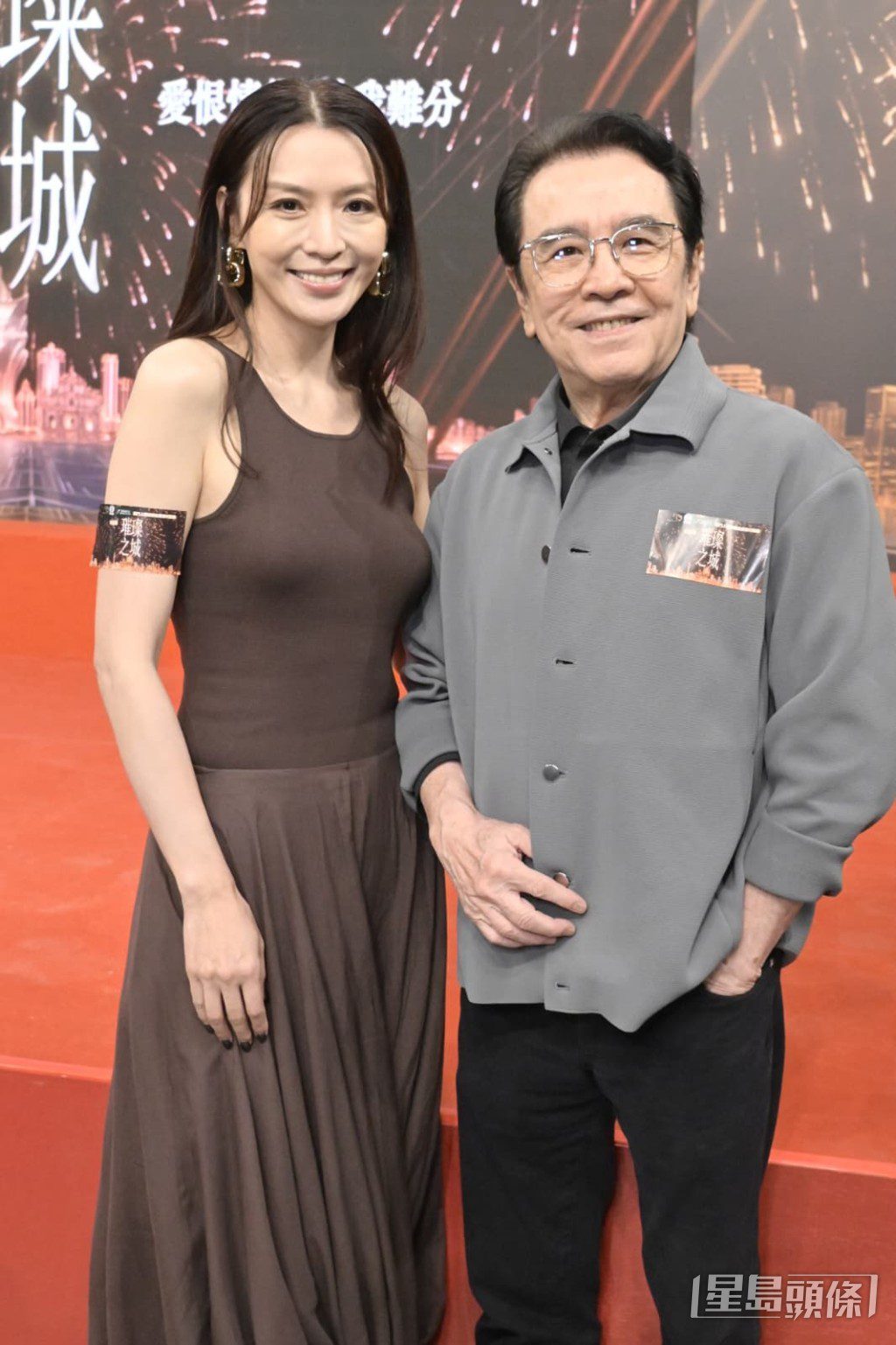 陳煒與姜大衛在劇中合作愉快。
