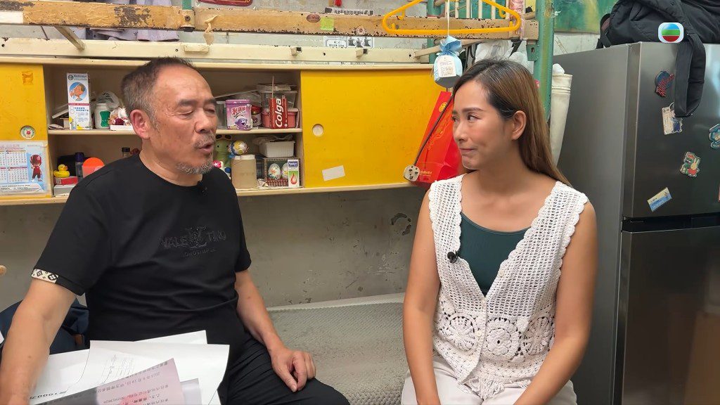 陳先生承認與前妻關係冷淡,並以「各有各嘅」來形容兩人的相處。