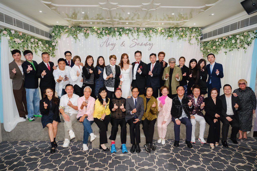 吳幸美舉行婚宴,獲得不少圈中人士到賀。