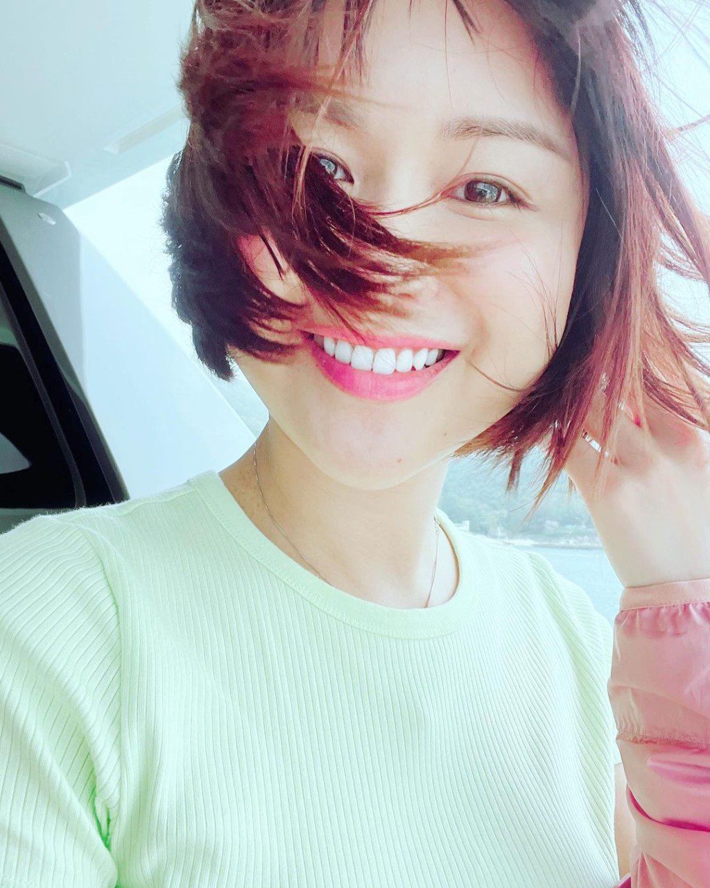 劉思希笑容甜美。