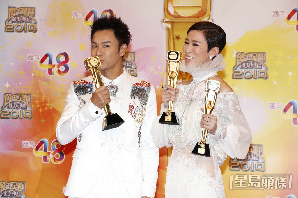 佘詩曼在2014年憑《使徒行者》同時奪得多個最佳女主角獎項，成為視后。