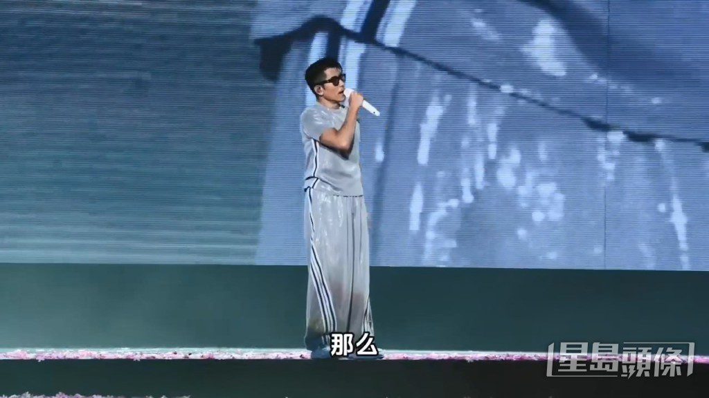 郭富城早前曾到深圳舉行個人演唱會。