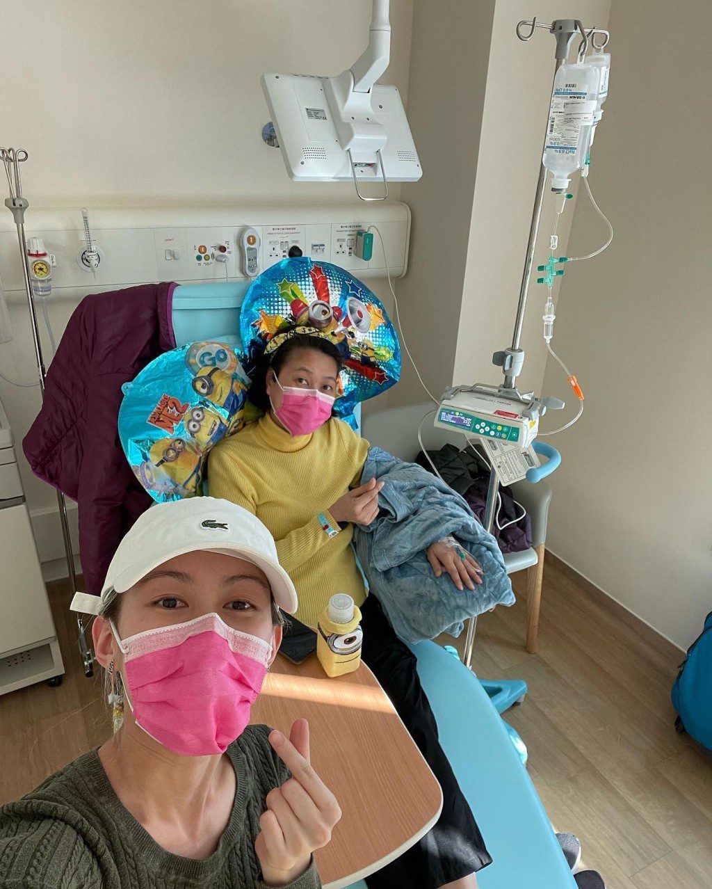 石天欣婚後定居美國,一知道媽媽患病便立即飛回香港照顧。
