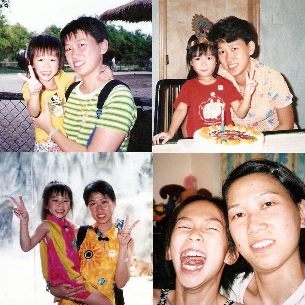 石天欣是一位非常孝順的女兒。
