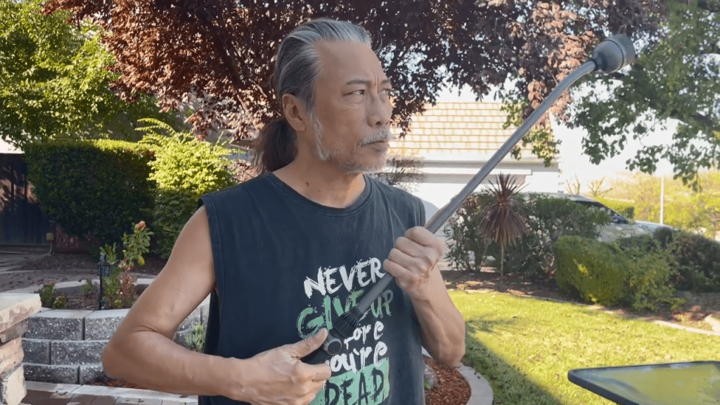 夏韶聲在社交平台分享日常生活短片。
