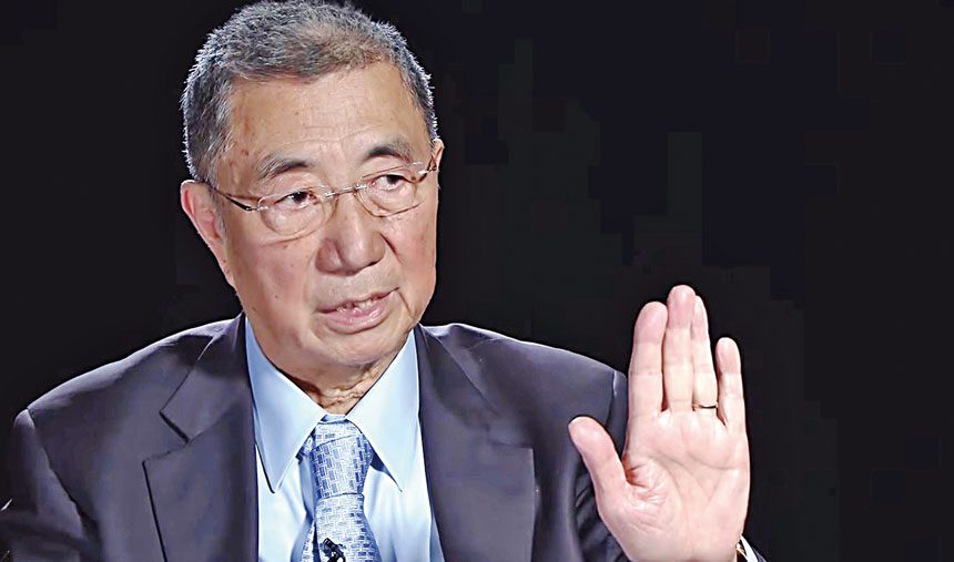 丁肇中教授在MIT150周年校慶期間接受專訪。 視頻截圖
