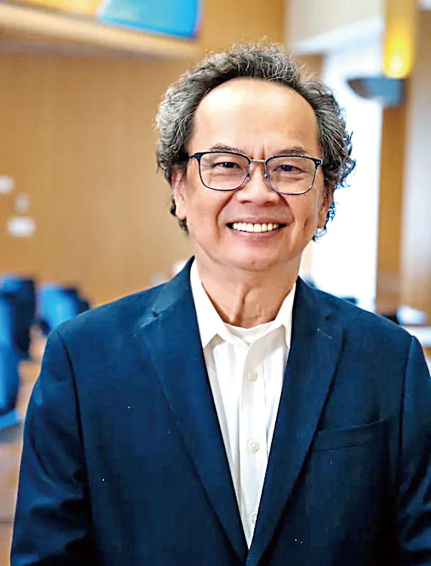即將卸任的學區委員Quoc Tran。檔案圖片