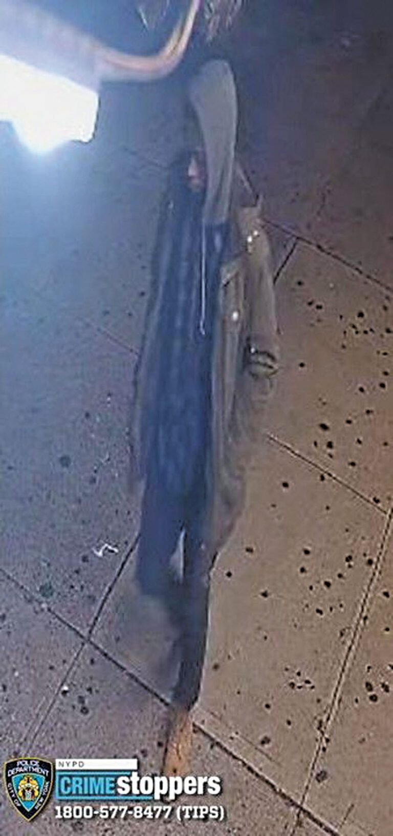 圖為涉案男嫌。 NYPD