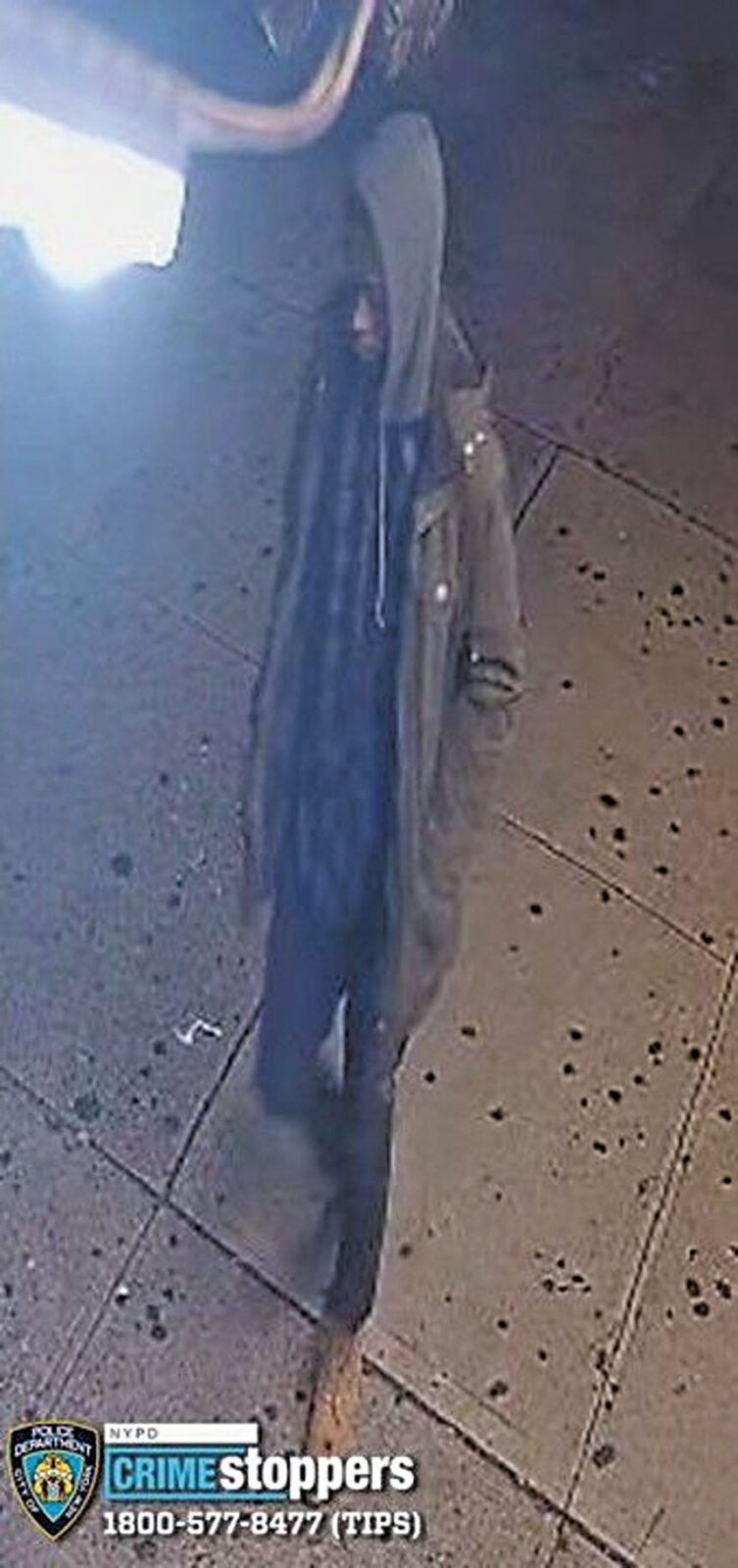 圖為涉案男嫌。 NYPD