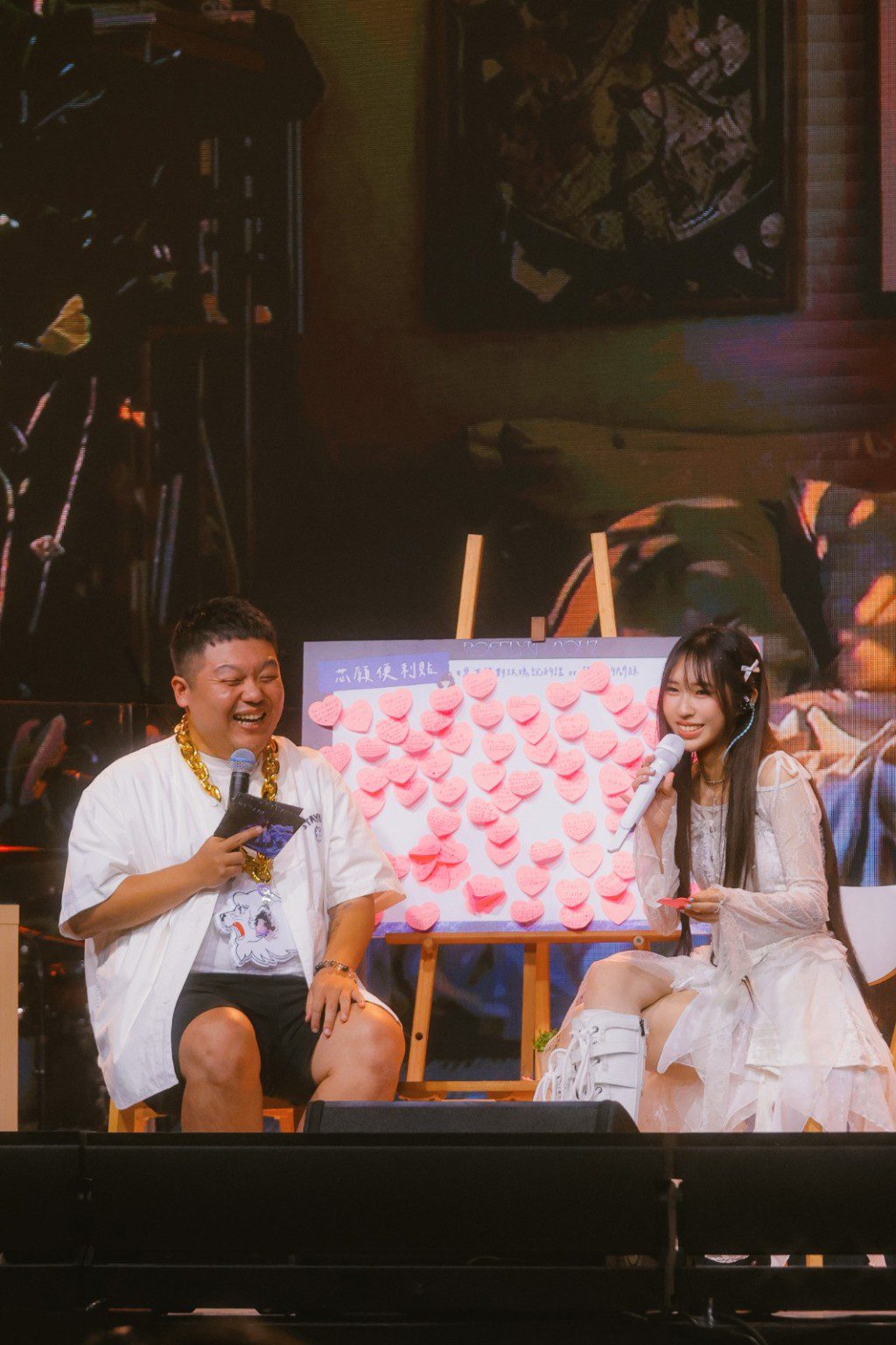 見面會除了音樂演出，亦設有問答與默契挑戰環節，讓粉絲能與劉芯妤近距離互動。