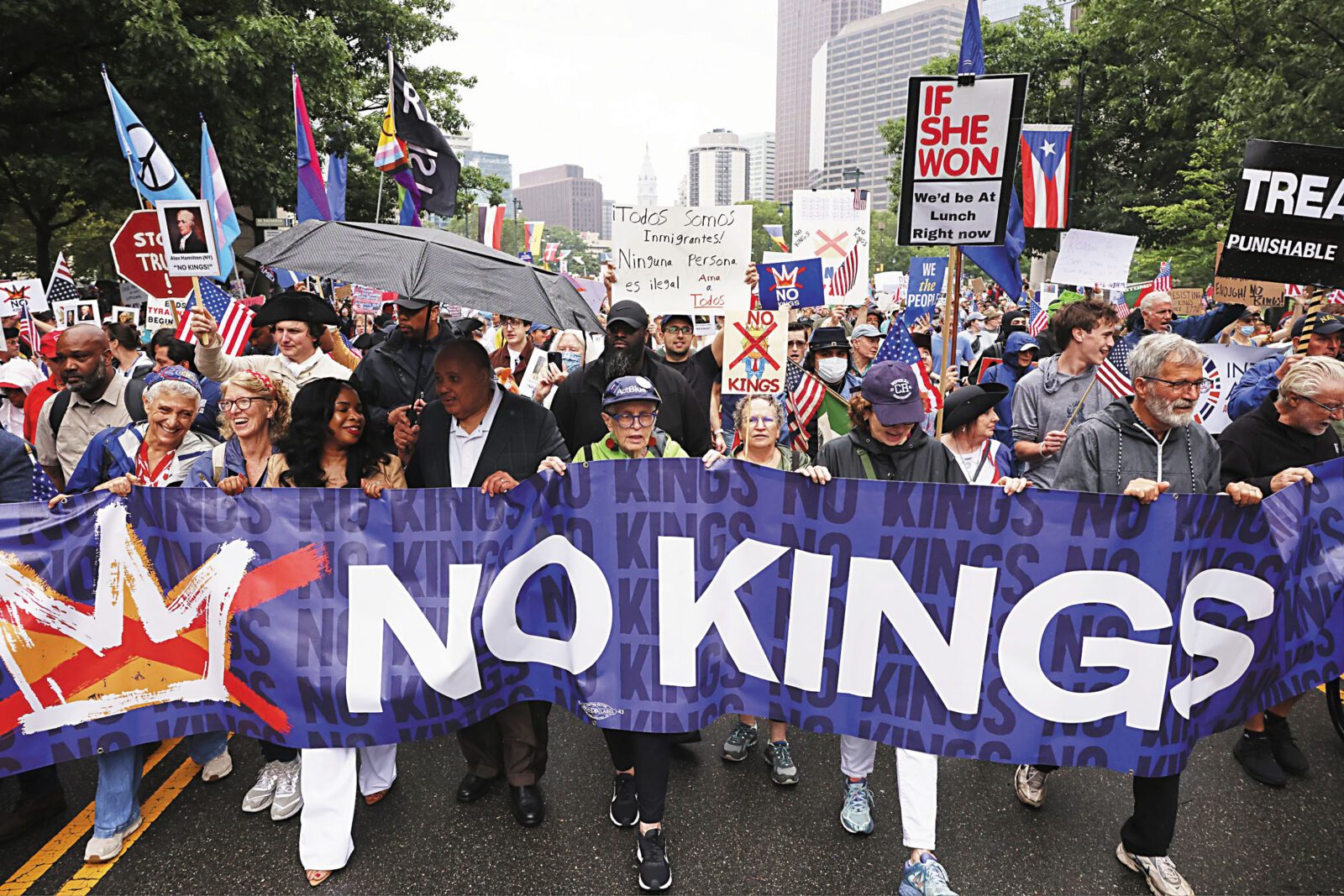 「不要國王」（No Kings）示威聯盟捲土重來，將在全美舉行逾2500場活動。美聯社