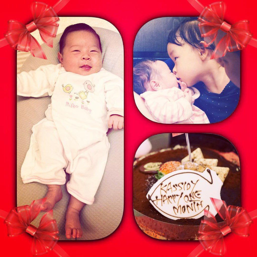 Alyssa在2015年8月榮升姐姐。