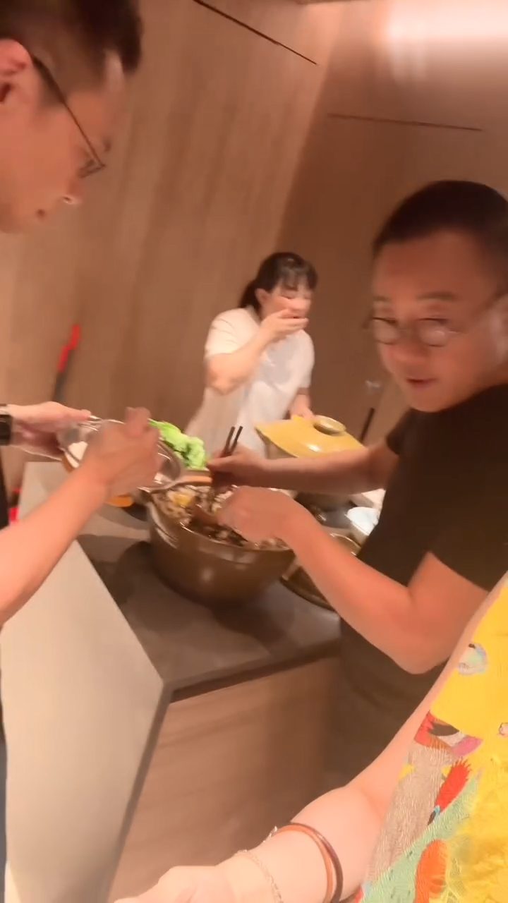 陳淑蘭獲祁文傑親自下廚招待。