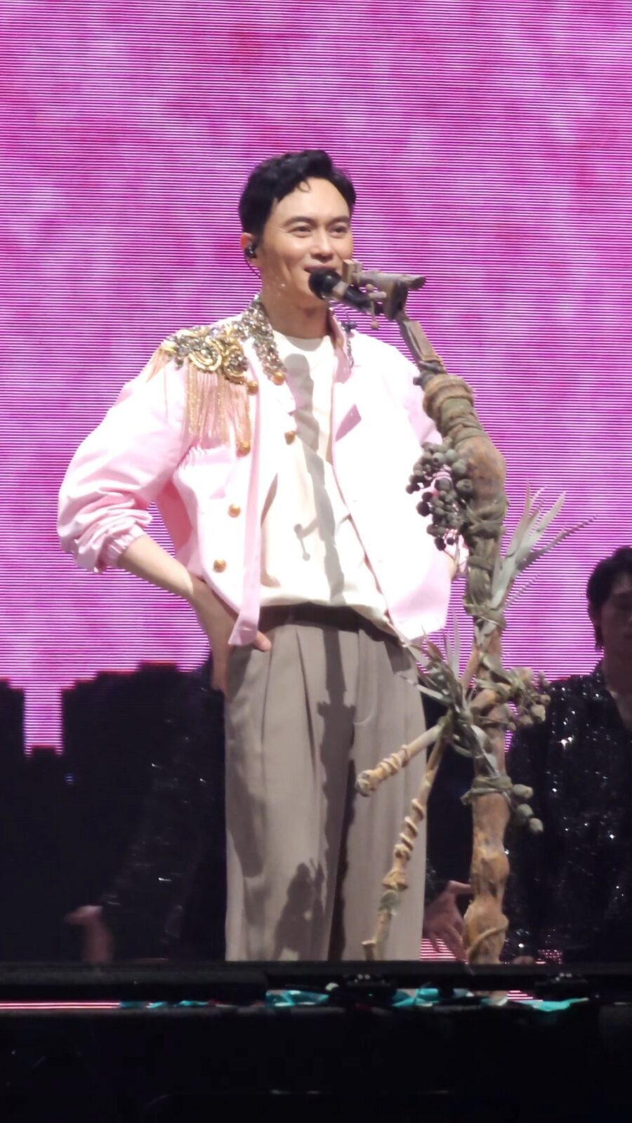 張智霖早前在廣州舉行了一連兩場演唱會。