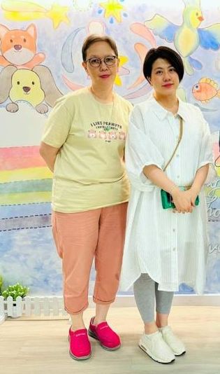 有指陳彥行的媽媽對她產女的態度,由最初反對轉為支持。
