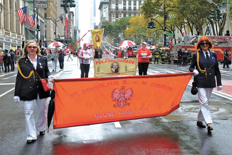馬姆達尼缺席10月4日的「普拉斯基日遊行」。Pulaski Parade臉書圖片