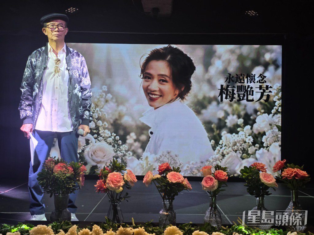 對於被質疑偷骨灰，梅啟明哽咽反問：「我偷骨灰做乜呀？嗰個我個妹嚟！」
