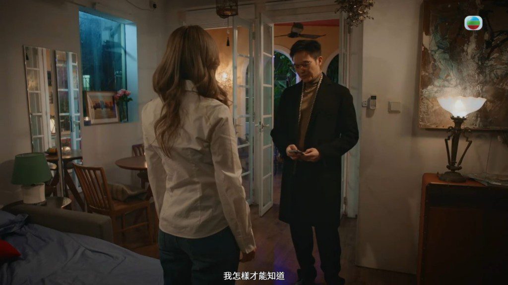 陳瀅在戲中主動上演一場大膽的引誘戲碼。