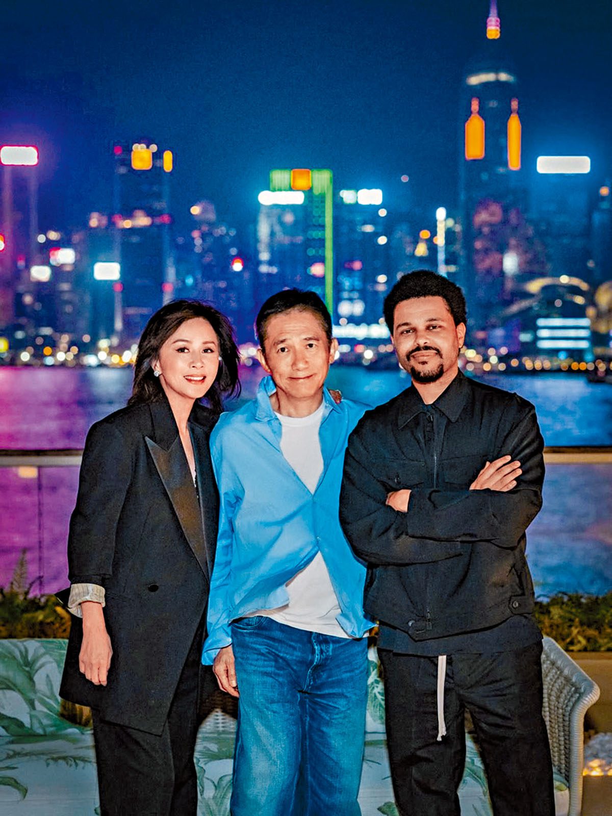 梁朝偉、劉嘉玲盡地主之誼宴請The Weeknd。
