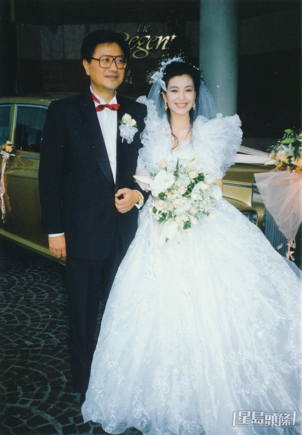 伍詠薇新婚僅13天,翁江培便因心臟病猝逝。