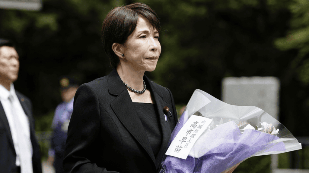 日本首相高市早苗自費供玉串料 中方提出嚴正交涉