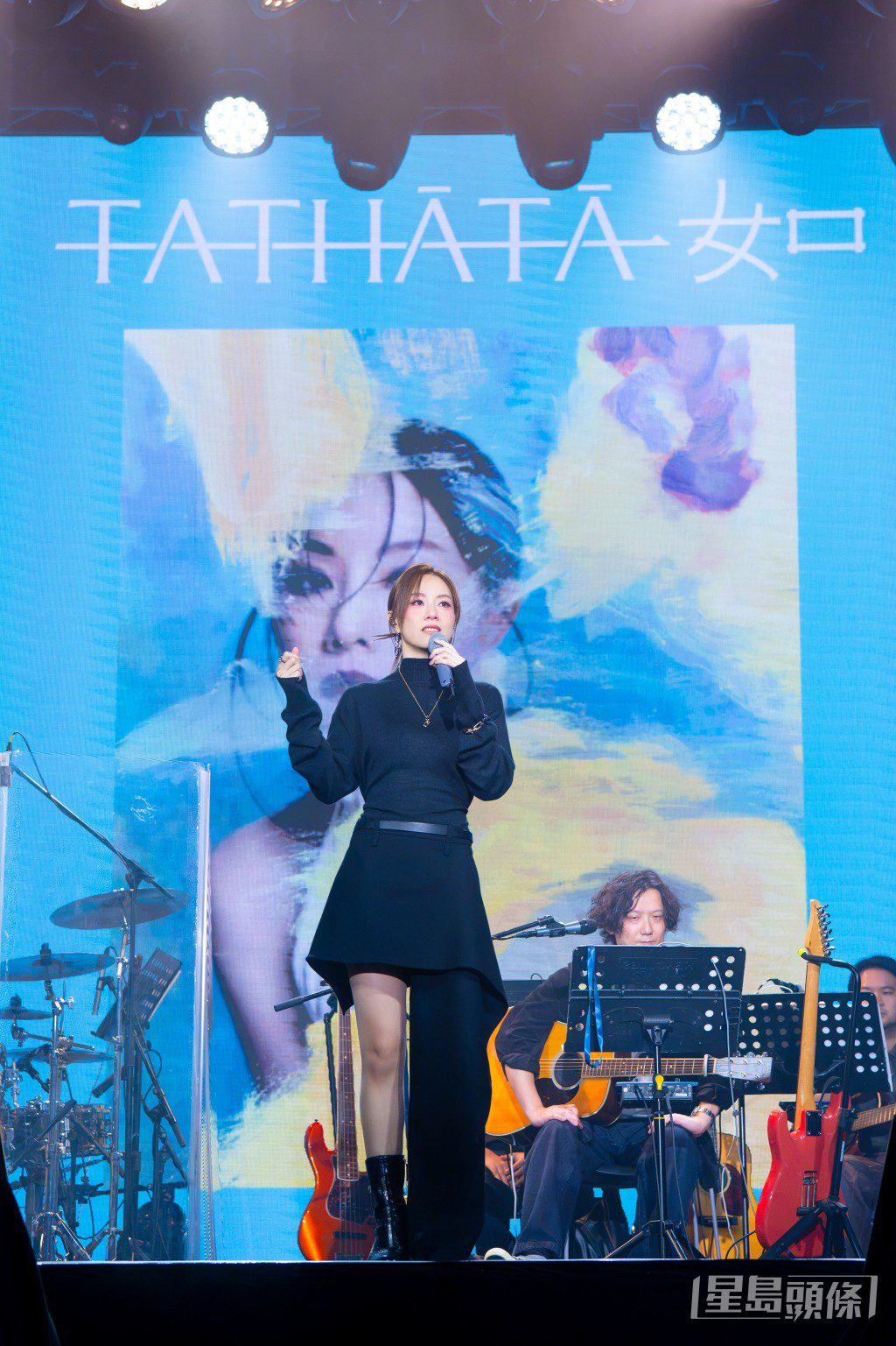 演出透過不同時期的作品，展現了Stephy的心路歷程。