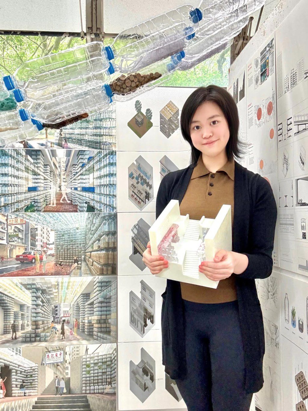 劉秀盈早前透露已順利完成香港大學建築系碩士論文。