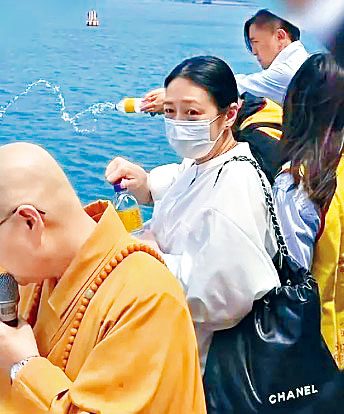 ■內地傳媒早前流出朱麗倩的近照，氣質驚人！