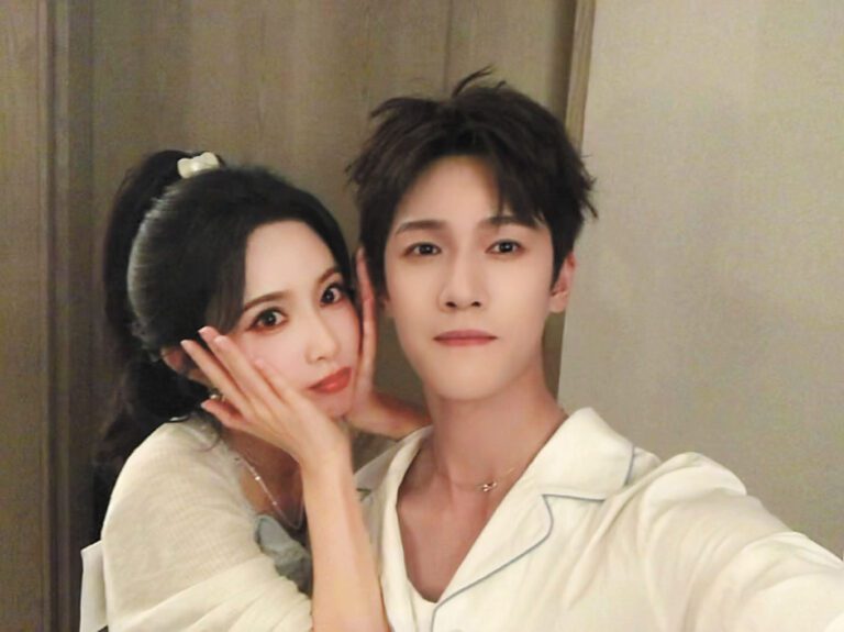 ■孟子義與李昀銳合影。網上圖片 .c2/.c3 ■《尚公主》由孟子義、李昀銳主演。網上圖片