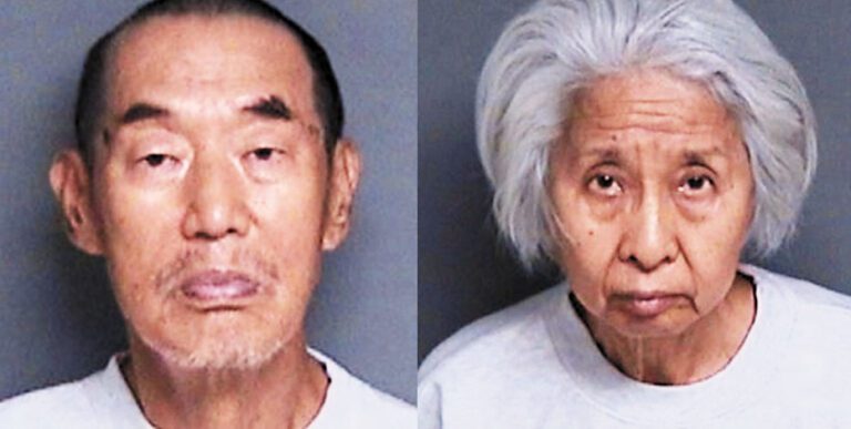 兩被告77歲Shouyong Zhang（音譯：張壽勇，左）和同齡妻子Shili Chen（音譯：陳世莉）。資料圖片