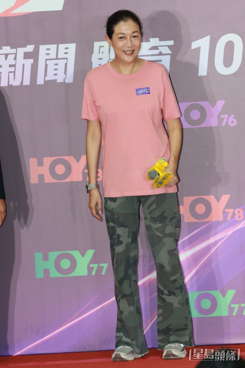 藝人吳綺莉罕有公開現身。
