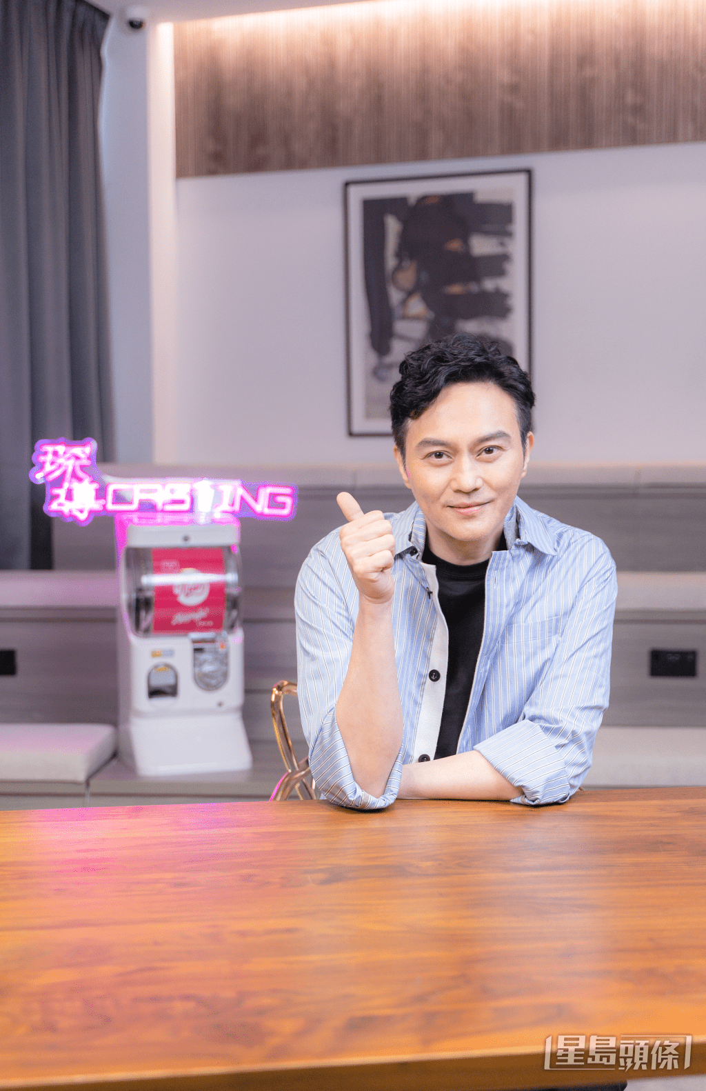 張智霖憶述,拍攝某部電影時曾被導演當面指出演出問題。