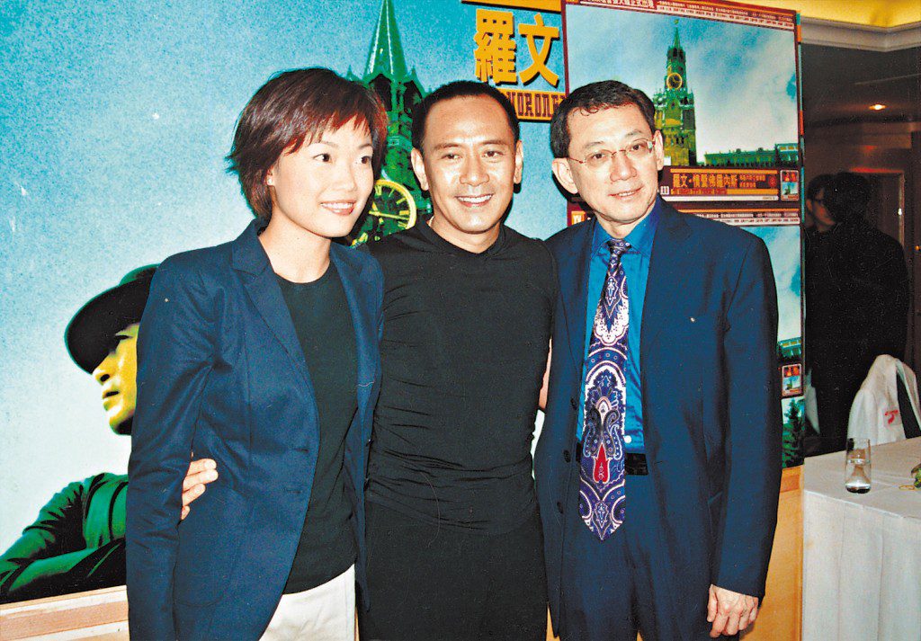 容祖兒與師父羅文（中）擁有許多快樂回憶。
