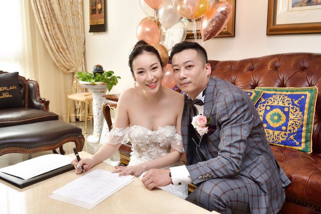莊思敏從公開戀情到結婚,僅相隔半年時間。