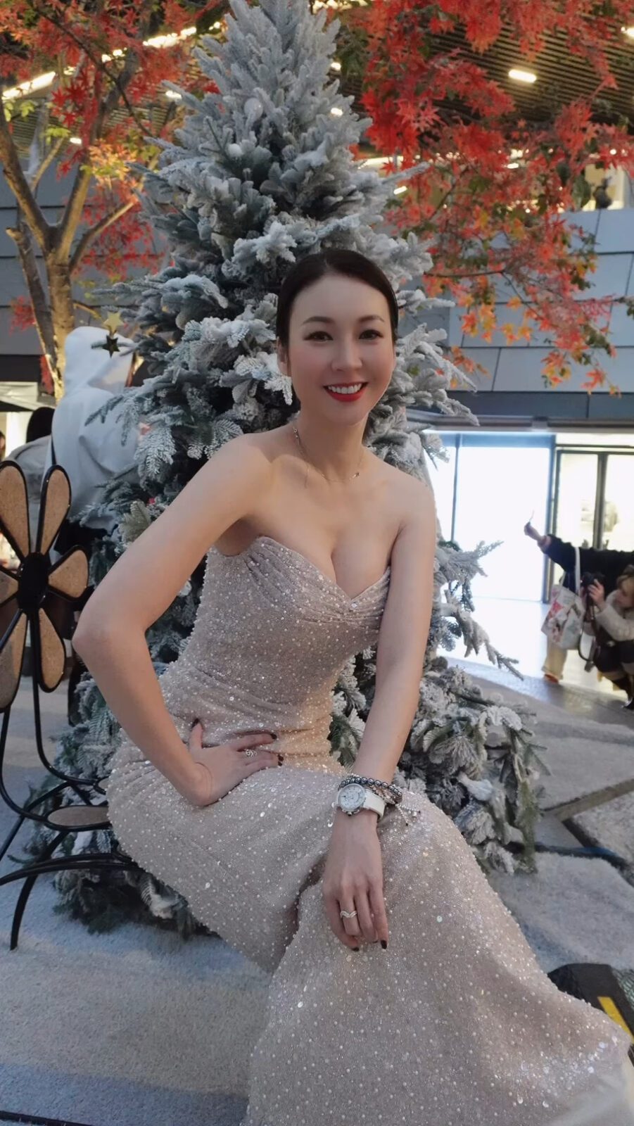 莊思敏不時分享展現身材的照片。
