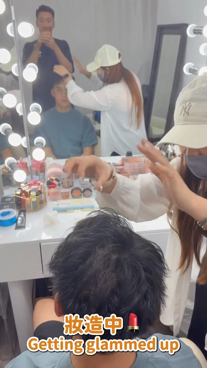 陳書君與未婚夫Steven的甜蜜瞬間。