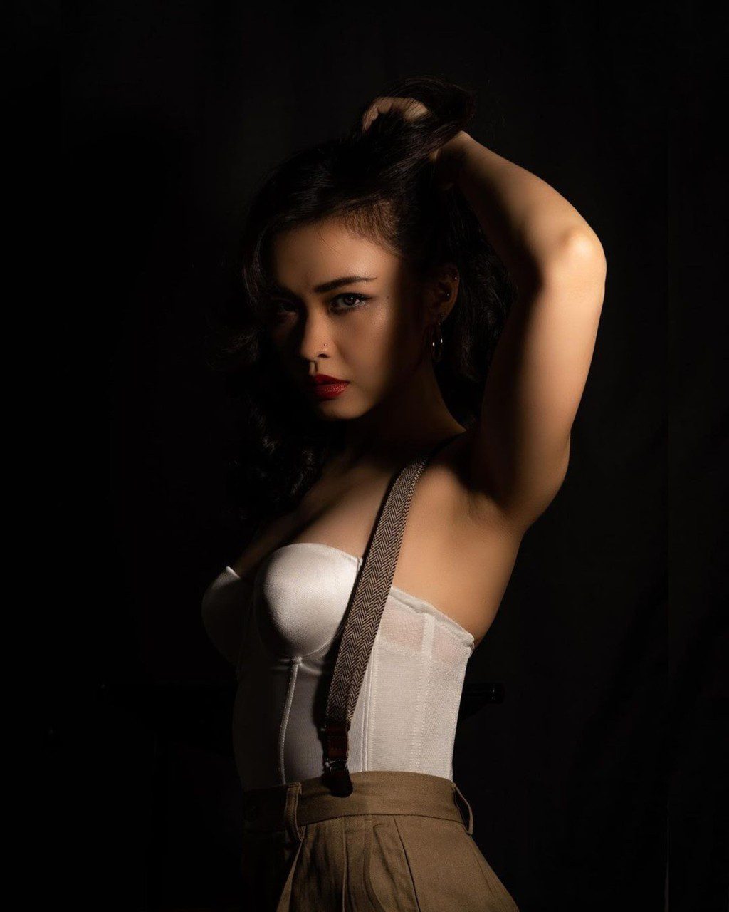 移居美國後，李嘉文嘗試了許多不同的形象與工作。
