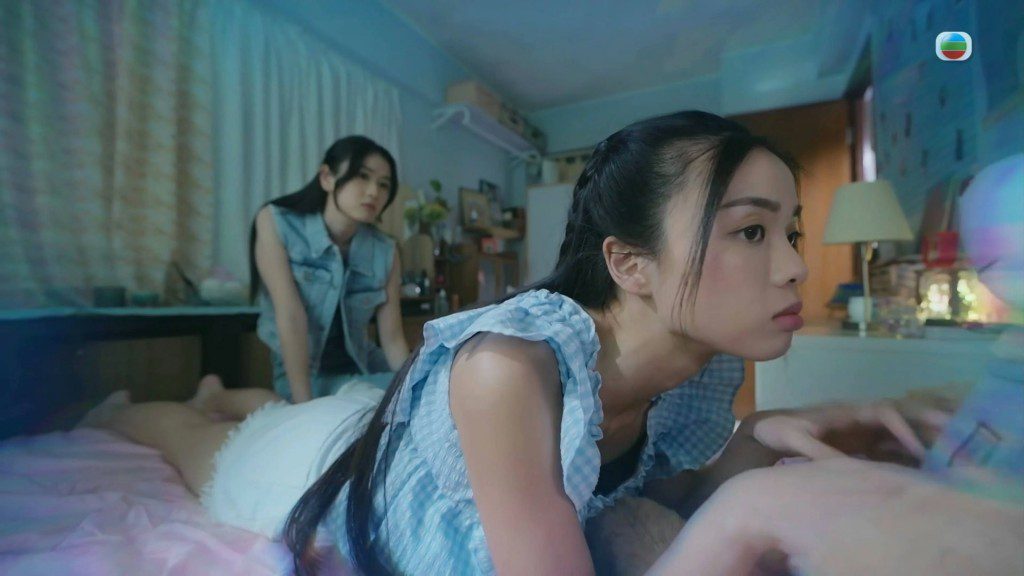 文凱婷在劇中飾演年輕時期的Kate(張曦雯角色)。