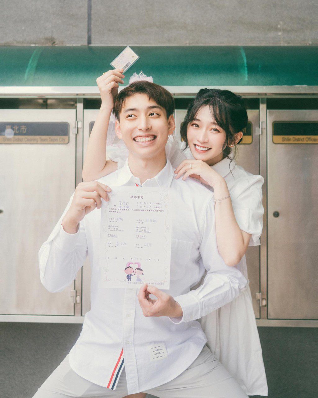陳語謙於2022年10月步入婚姻。