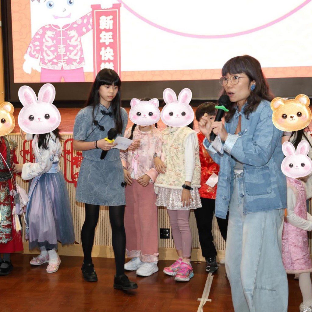 陳心怡與女兒曾以母女檔形式主持活動。