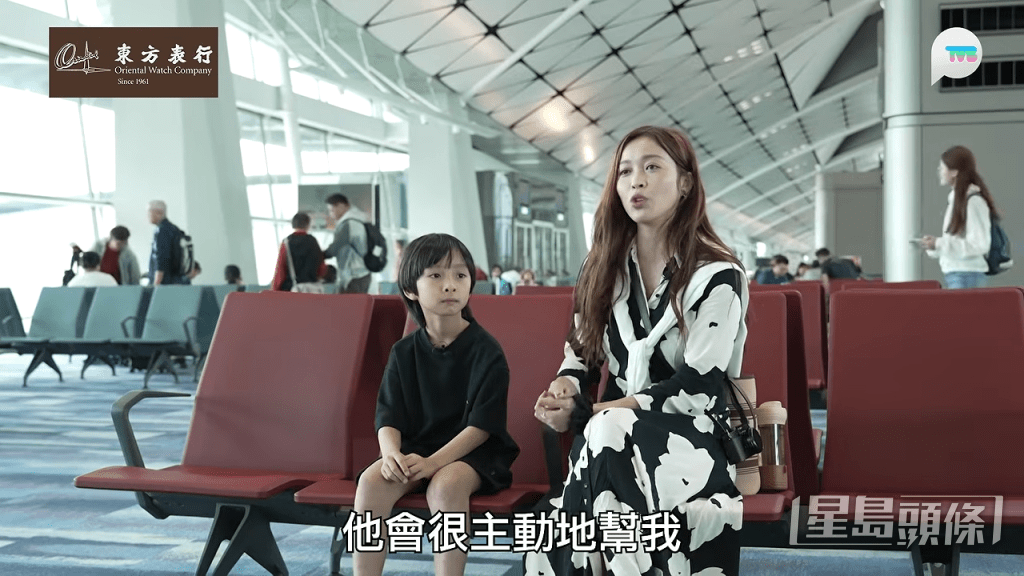 賴慰玲與兒子參與拍攝的節目《玩住學。學住玩》最近推出。
