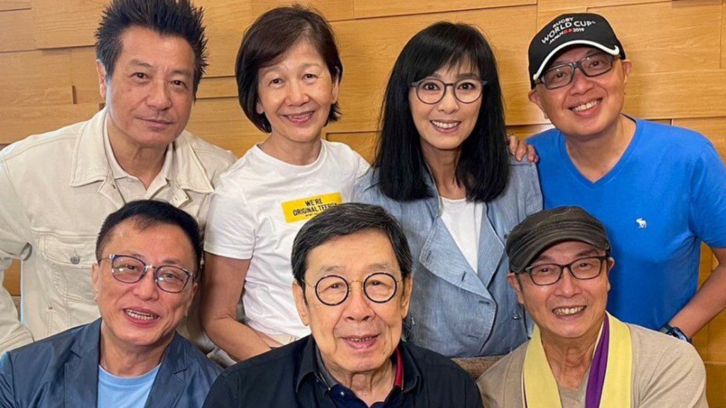 劉松仁與米雪不時相約圈中友人聚會。