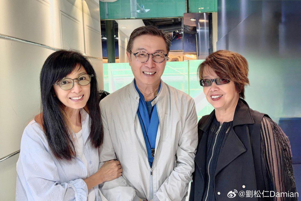 劉松仁與米雪（左）被視為元祖級「螢幕CP」。