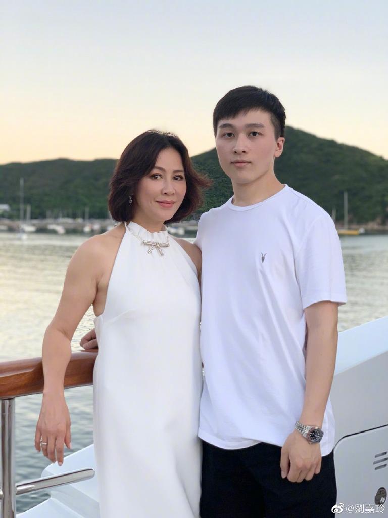 劉嘉玲對姪仔劉兆恩十分疼愛。