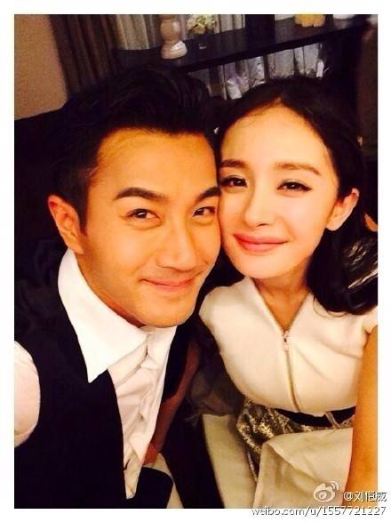 楊冪和劉愷威拍拖兩年才結婚。