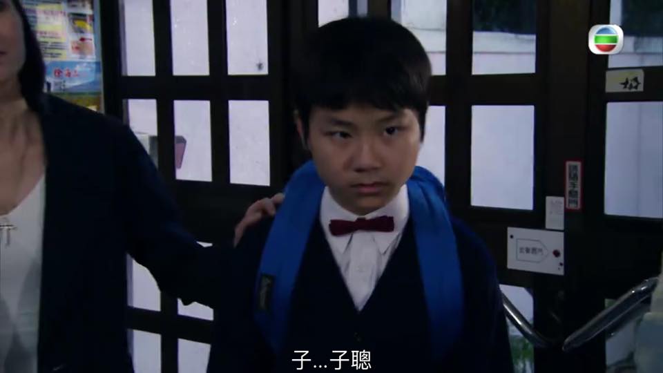 陳子樂在劇中飾演郭晉安患有自閉症的兒子。