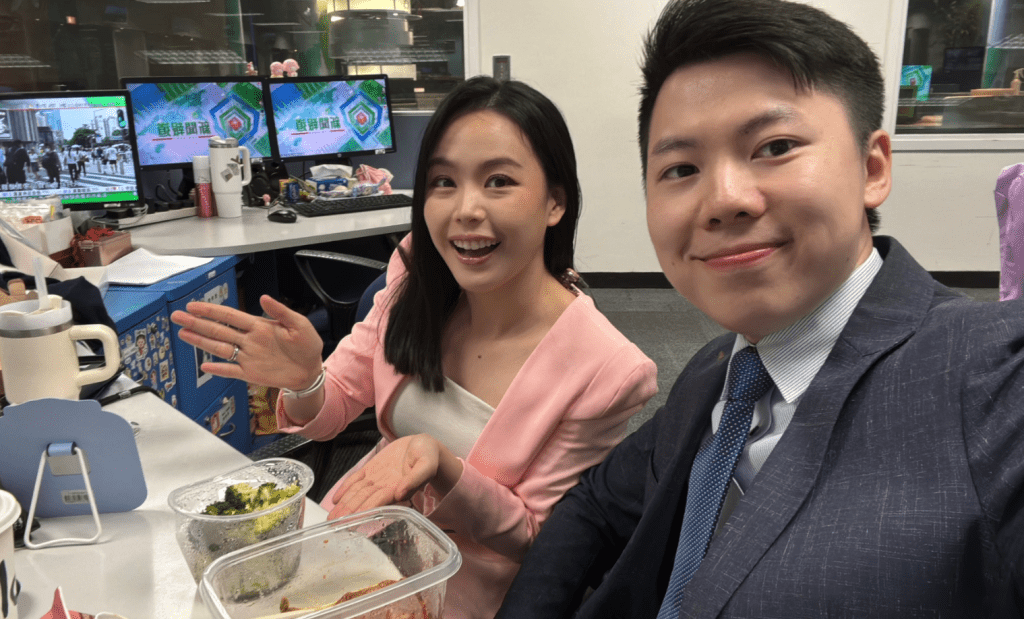 林婷婷和李天耀這對新婚夫婦,被網民認為頗有夫妻相。