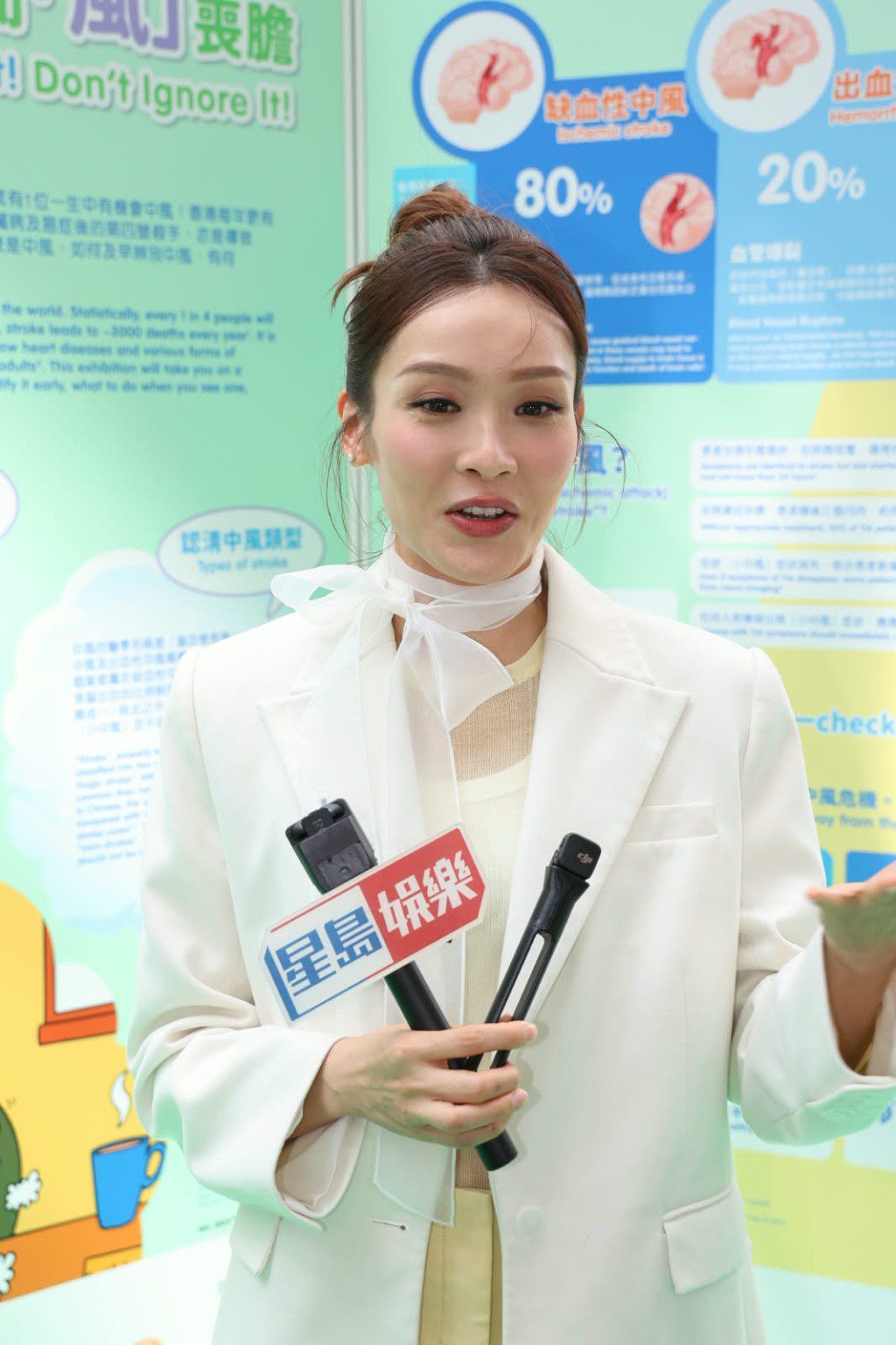 李佳芯暢談近況與健康觀念。