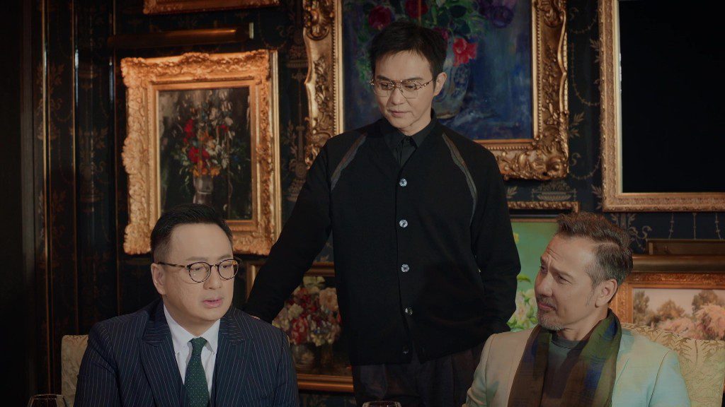 姜大衞與張智霖在劇中有大量對手戲。