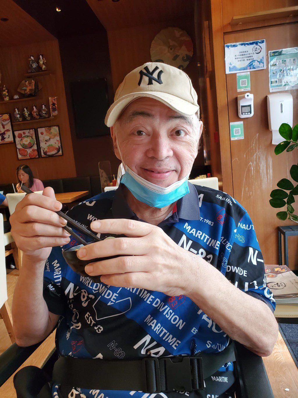張偉文對美食一向甚有「食力」。